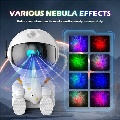 Starry Nebula Projector  Astronaut Space Light