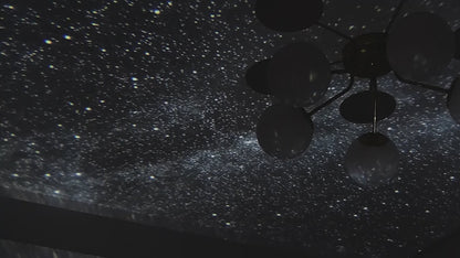 Starry and galactic sky projector